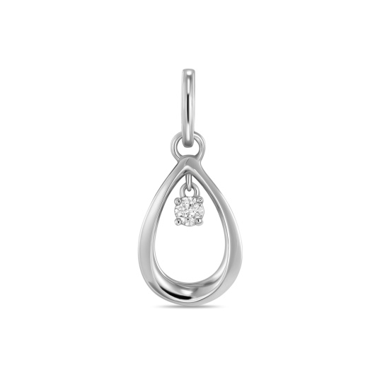 Подвеска с бриллиантом