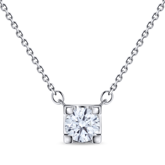 Колье с бриллиантом