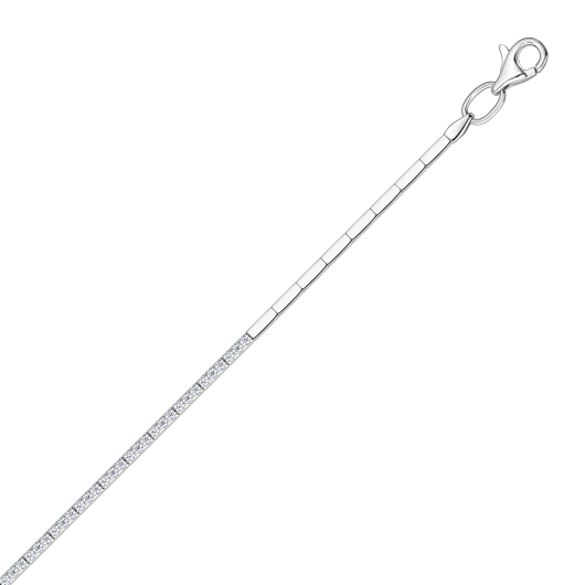 Браслет с фианитами