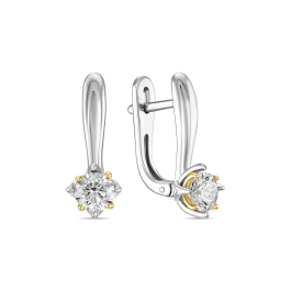 Серьги с бриллиантами