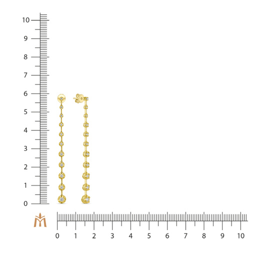 Серьги с бриллиантами