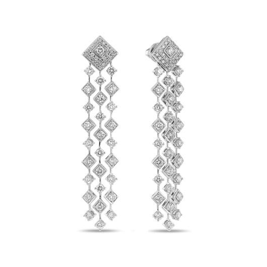 Серьги с бриллиантом