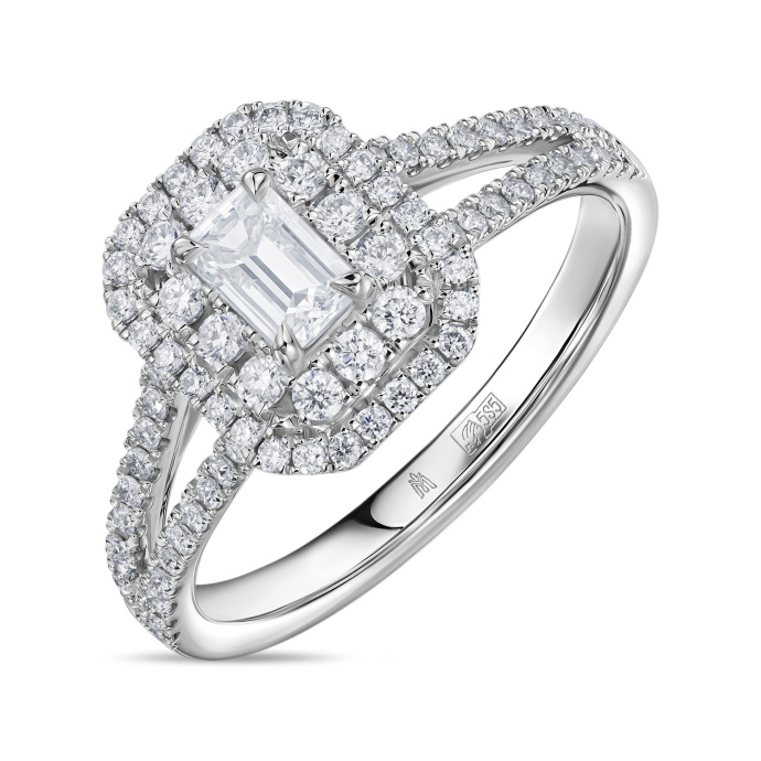 Кольцо с бриллиантами - фото 1 Кольцо с бриллиантами - фото 1