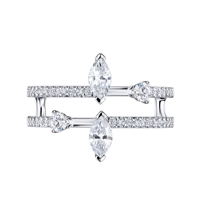 Кольцо с бриллиантами - фото 3