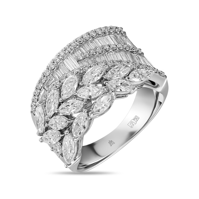 Кольцо с бриллиантами - фото 1 Кольцо с бриллиантами - фото 1