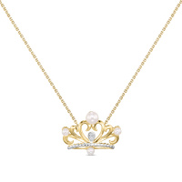 Колье с жемчугом и бриллиантами - фото 1 Колье с жемчугом и бриллиантами - фото 1