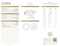 Бриллиант круглая огранка 1.1 карат - фото 4