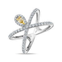 Кольцо с бриллиантами - фото 1 Кольцо с бриллиантами - фото 1