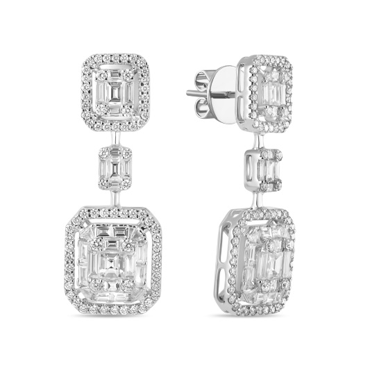 Серьги с бриллиантами