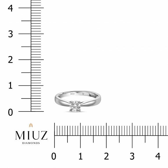 Кольцо с бриллиантом (0,32 карат) R01-SOL45-030-G3 - Фото 4