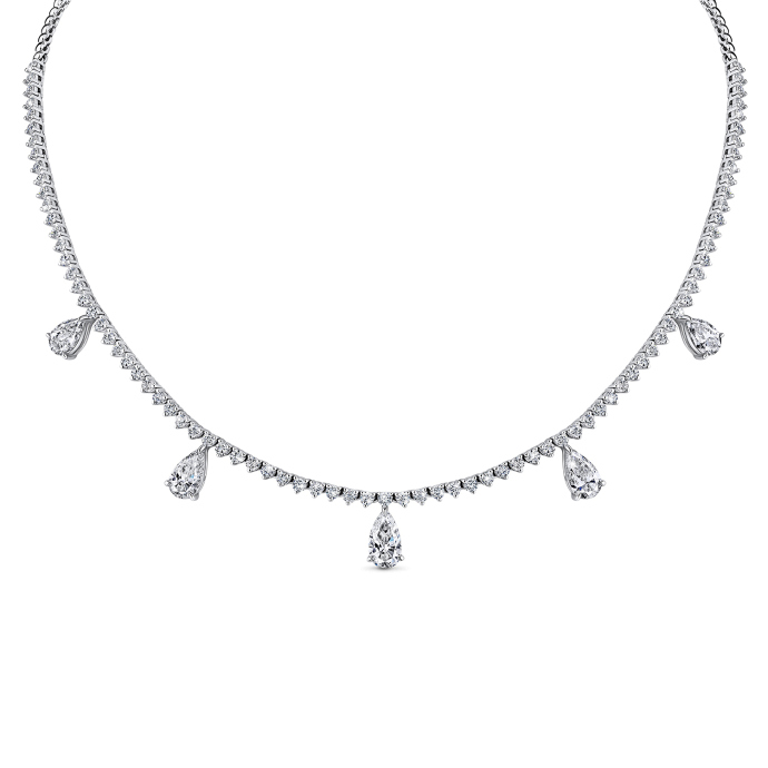 Колье с бриллиантом - фото 1