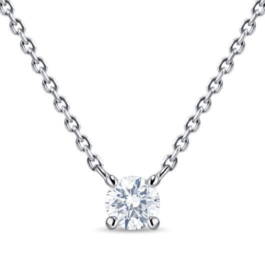 Колье с бриллиантом