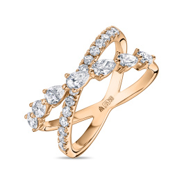 Кольцо с бриллиантами