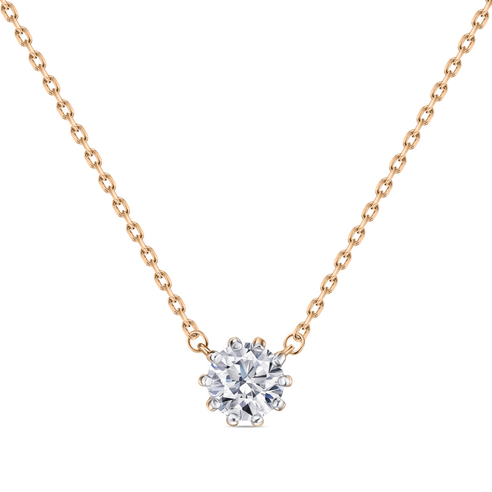 Колье с фианитом - фото 1