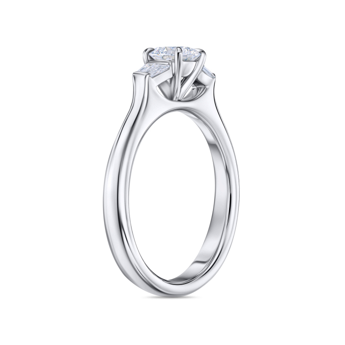 Кольцо с бриллиантом - фото 2