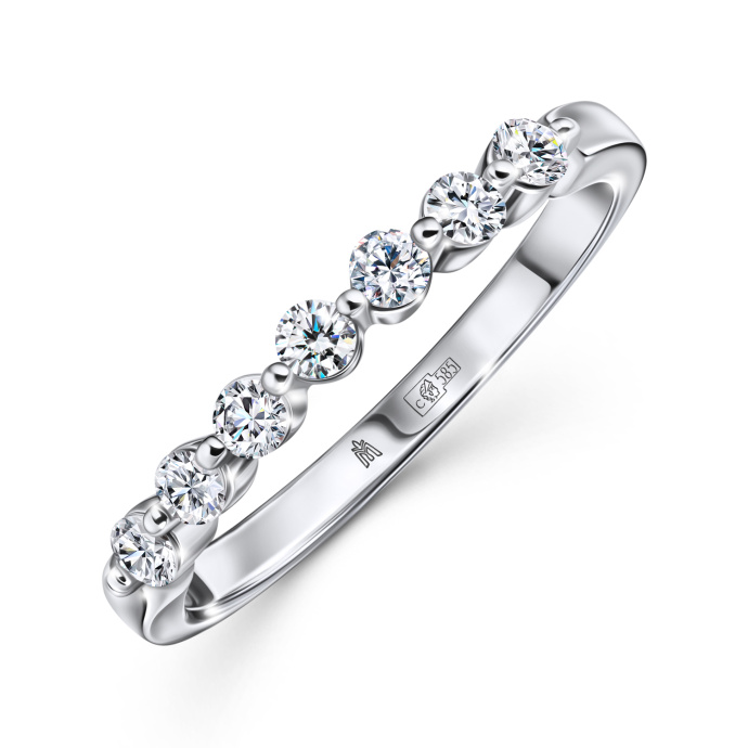 Кольцо с бриллиантом - фото 1