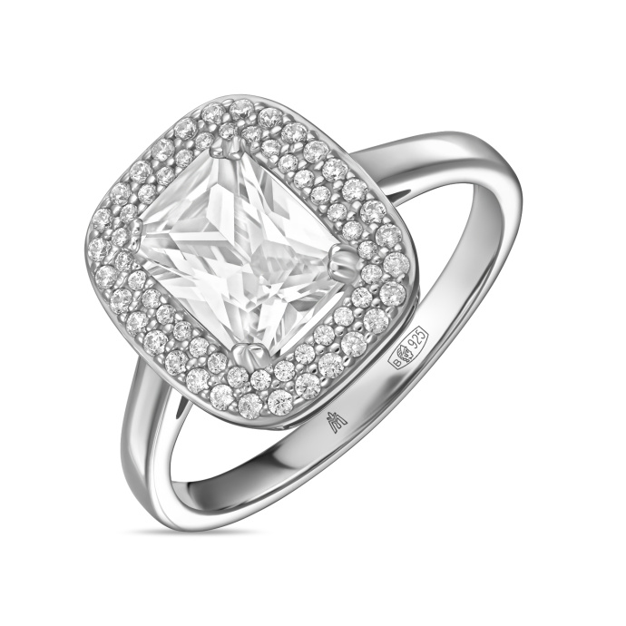 Кольцо с фианитами - фото 1 Кольцо с фианитами - фото 1