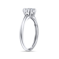 Кольцо с бриллиантом - фото 1