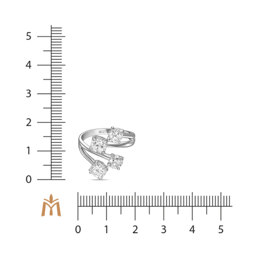 Кольцо с бриллиантом