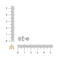 Серьги с бриллиантом - фото 2 Серьги с бриллиантом - фото 2