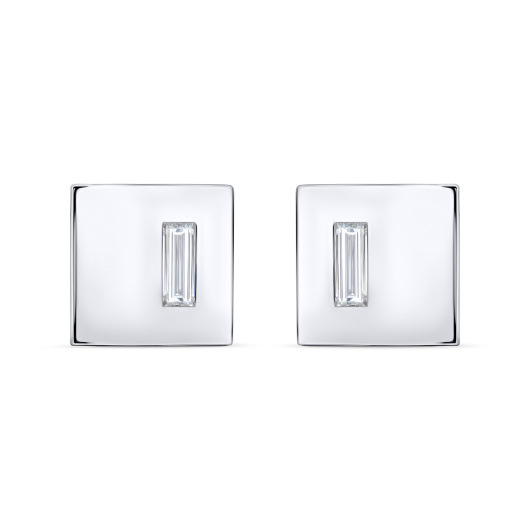 Запонки с бриллиантом