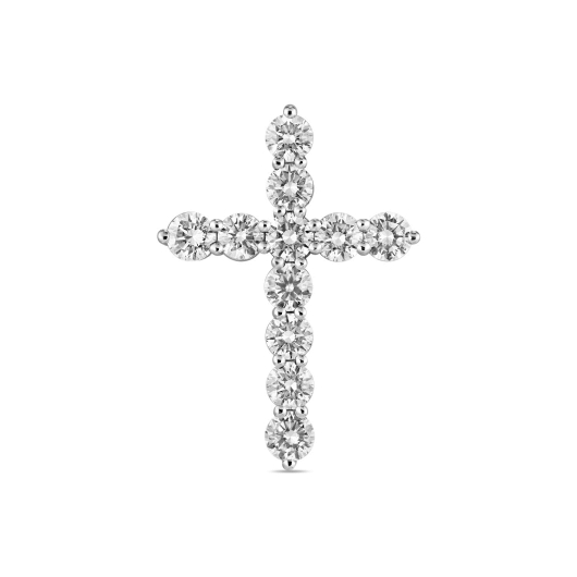 Крест с бриллиантом