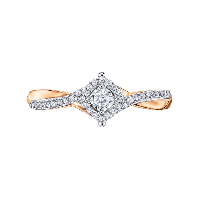 Кольцо с бриллиантами - фото 3