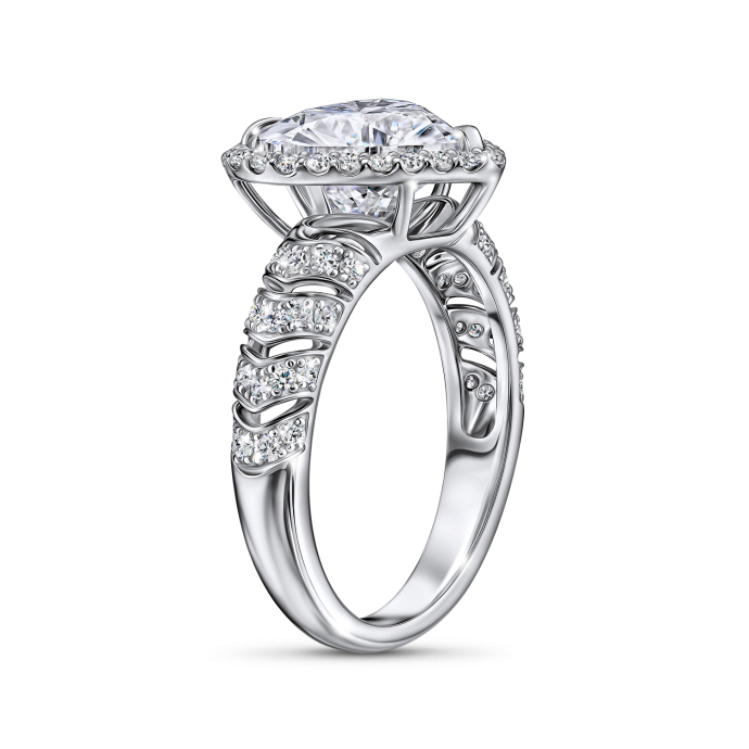 Кольцо с бриллиантом - фото 2