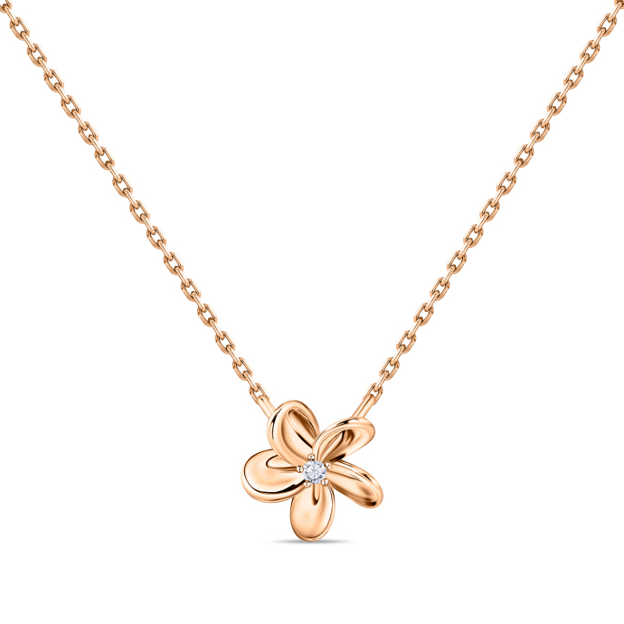 Колье с фианитом - фото 1