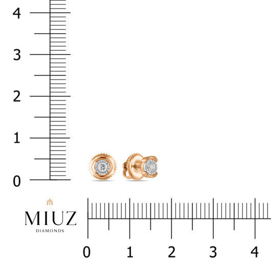 Серьги с бриллиантами