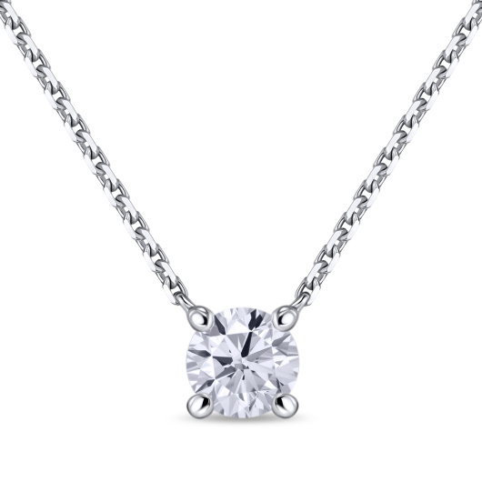 Колье с бриллиантом