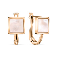 Серьги с перламутром - фото 1 Серьги с перламутром - фото 1