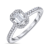 Кольцо с бриллиантами - фото 1