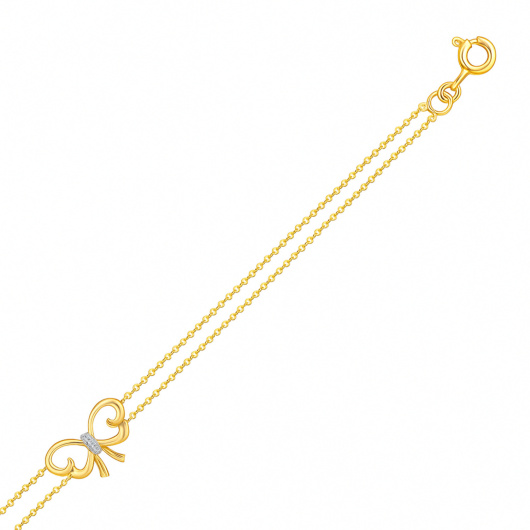 Браслет с фианитом