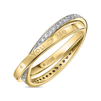 Кольцо с бриллиантами - фото 1