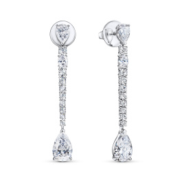 Серьги с бриллиантом