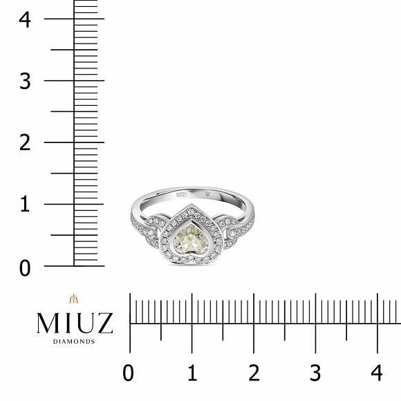 Кольцо с бриллиантами R2022-SA2636R-BZL - Фото 4