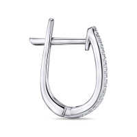 Серьги с бриллиантами - фото 2