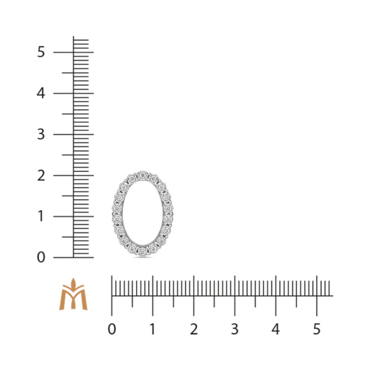 Подвеска с бриллиантом