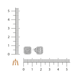 Серьги с бриллиантами