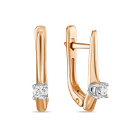 Серьги с бриллиантами - фото 1 Серьги с бриллиантами - фото 1