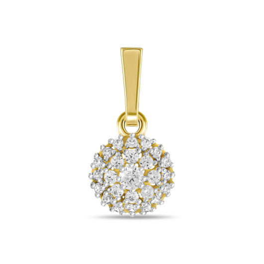 Подвеска с фианитами