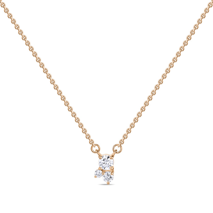 Колье с бриллиантом - фото 1