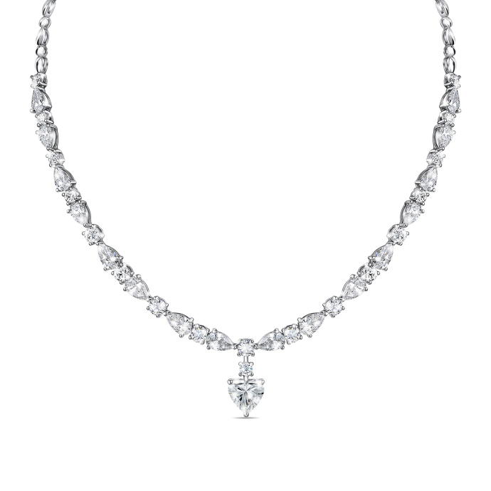 Колье с бриллиантом - фото 1