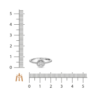 Кольцо с бриллиантами - фото 2