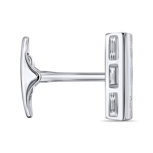 Запонки с бриллиантом