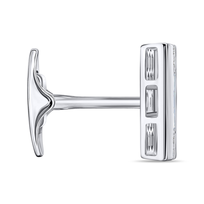 Запонки с бриллиантом - фото 2