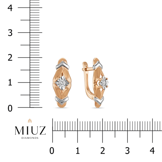 Серьги с бриллиантами