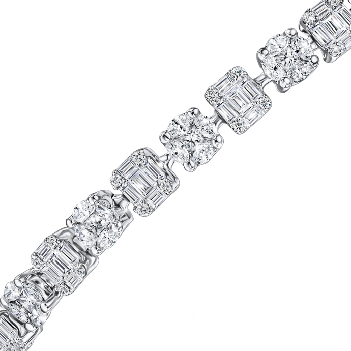 Браслет с бриллиантами - фото 2