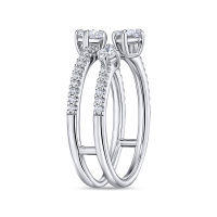 Кольцо с бриллиантами - фото 2